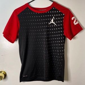 Jordan Patterned T-Shirt Size Large Boys